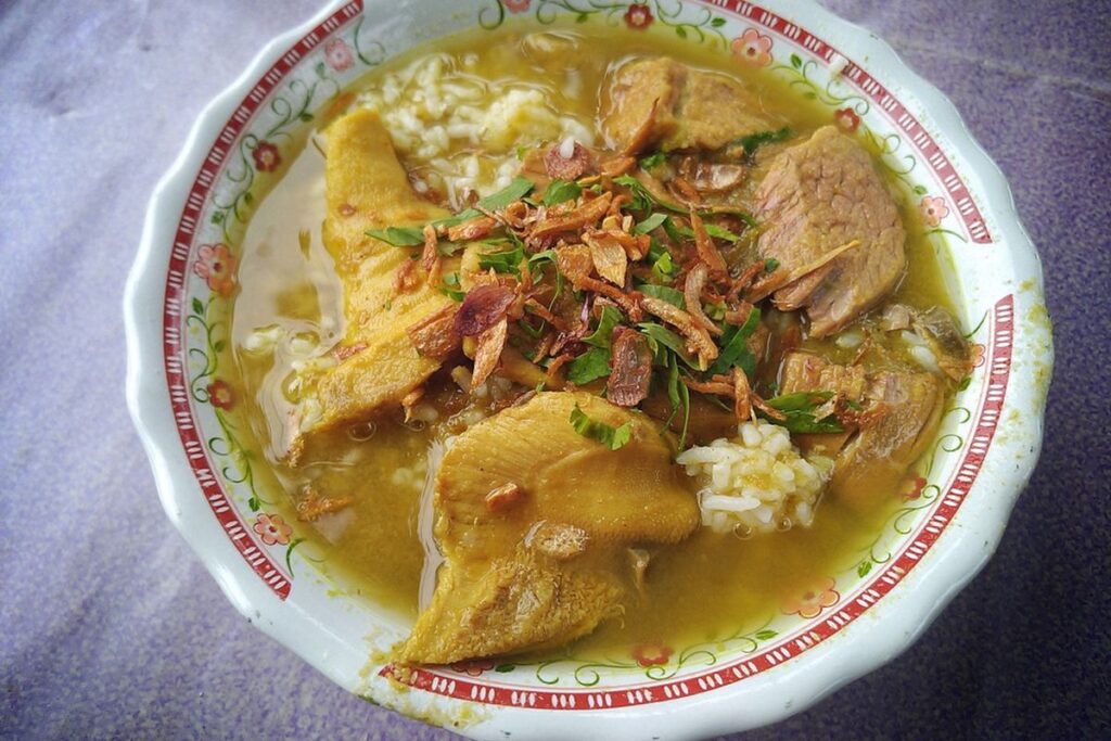 Soto daging lezat yummy dan enak